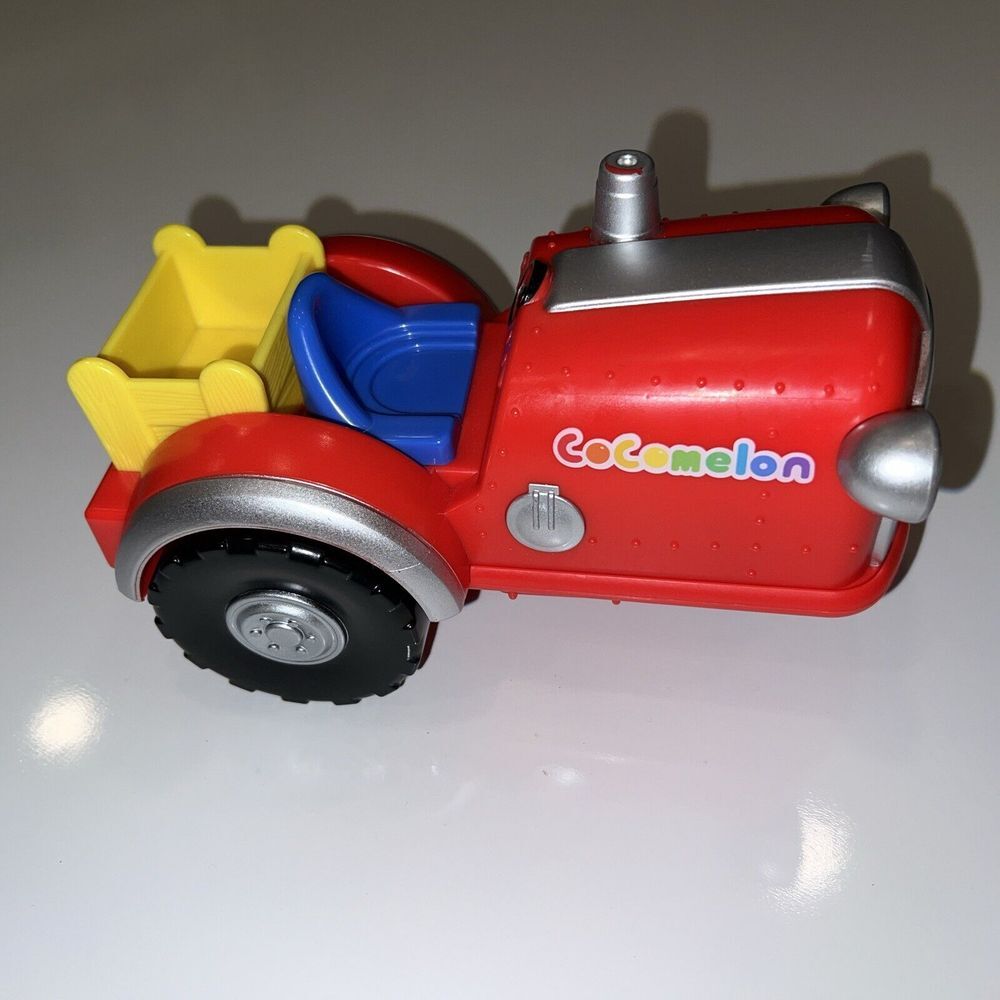 CoComelon Musical Farm Tractor With Animal Sounds Red 7" Child Toy Working‎ 2020